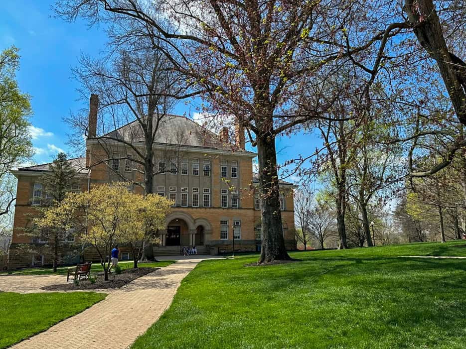 Classroom building at Denison University